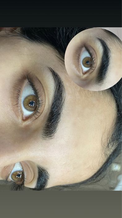 Окрашивание, Д/У бровей, ламинирование ресниц