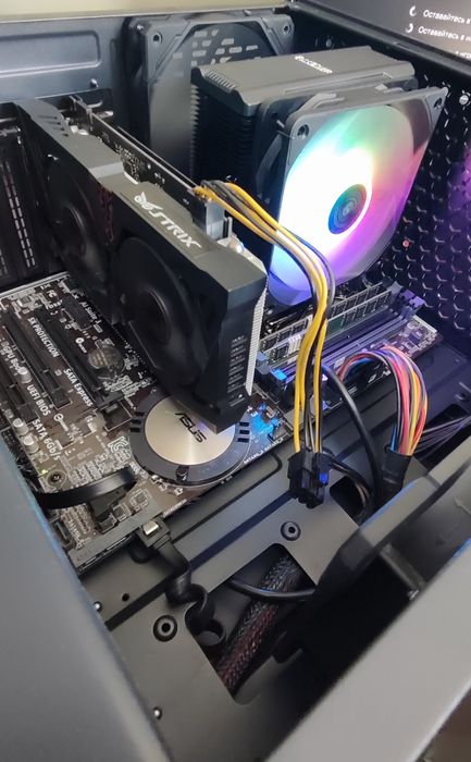 Core i7/16GB - игровой компьютер в красивом корпусе