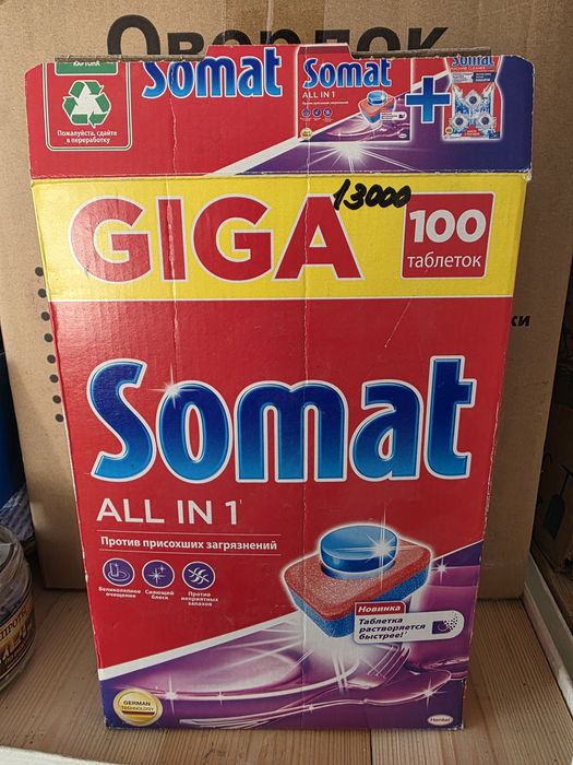 Таблетка для посудомойки