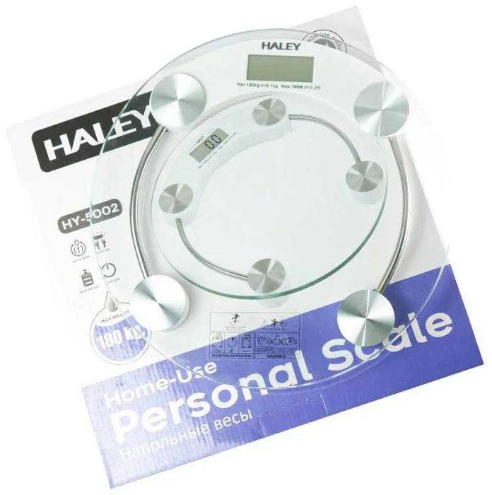 Напольные весы Haley — электронные, точность 50 г, до 180 кг