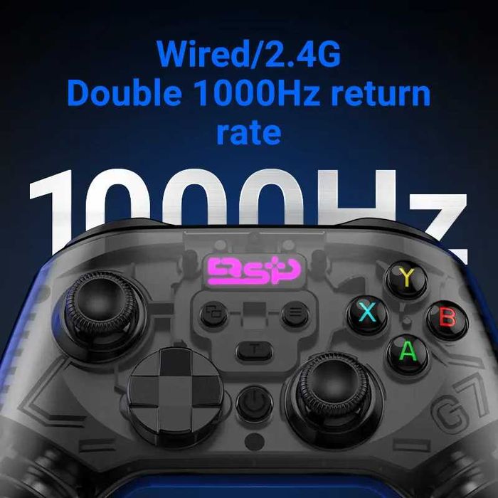 Controller G7 Hall Effect – PS4 / Nintendo Switch / PC / Android / iOS – 2.4G