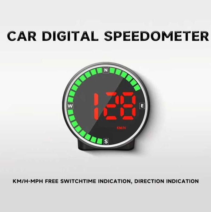 Vitezometru GPS ceas busola universal ATV barca auto display 7 culori