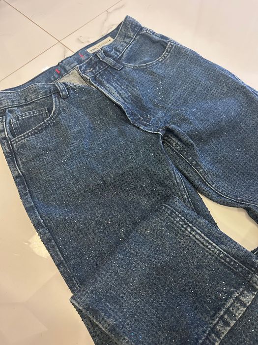 Zara дамски дънки с камъни