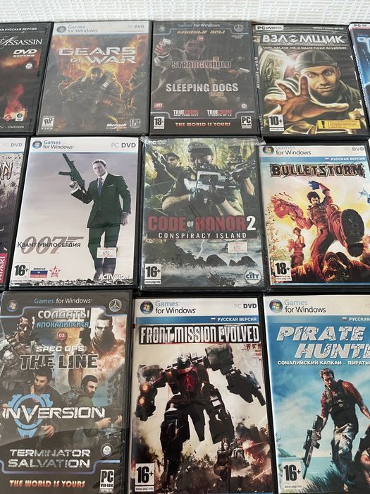 Игры на дисках для ПК