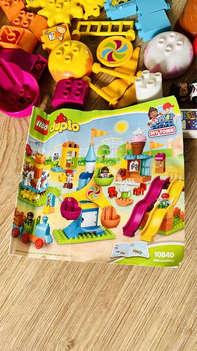 Lego Duplo mare Parc de Distractii Cod 10840 -106 piese
