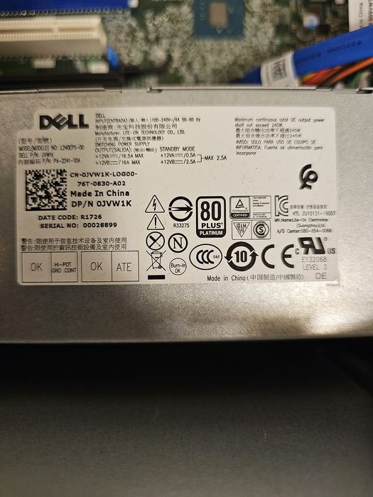 PC DELL Optiplex 7050 Intel i7 6700 16gb ddr4 ssd 800gb intel