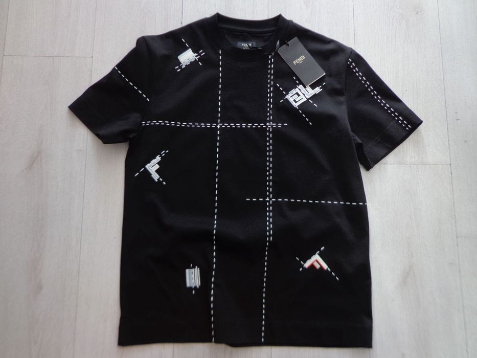 Мъжка тениска Fendi Dark T shirts