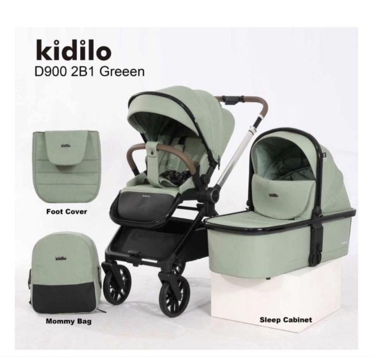 Коляска kidilo 2в 1