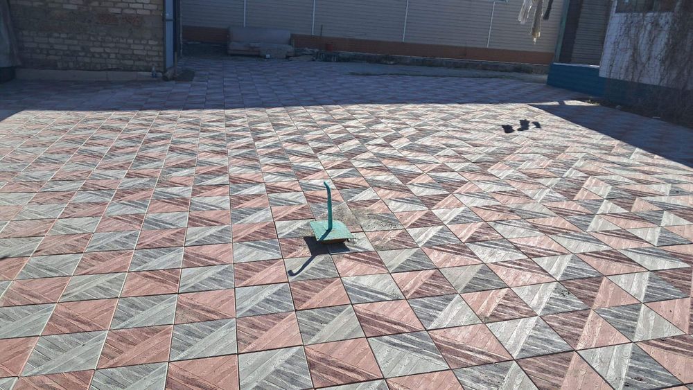 Укладка брусчатки