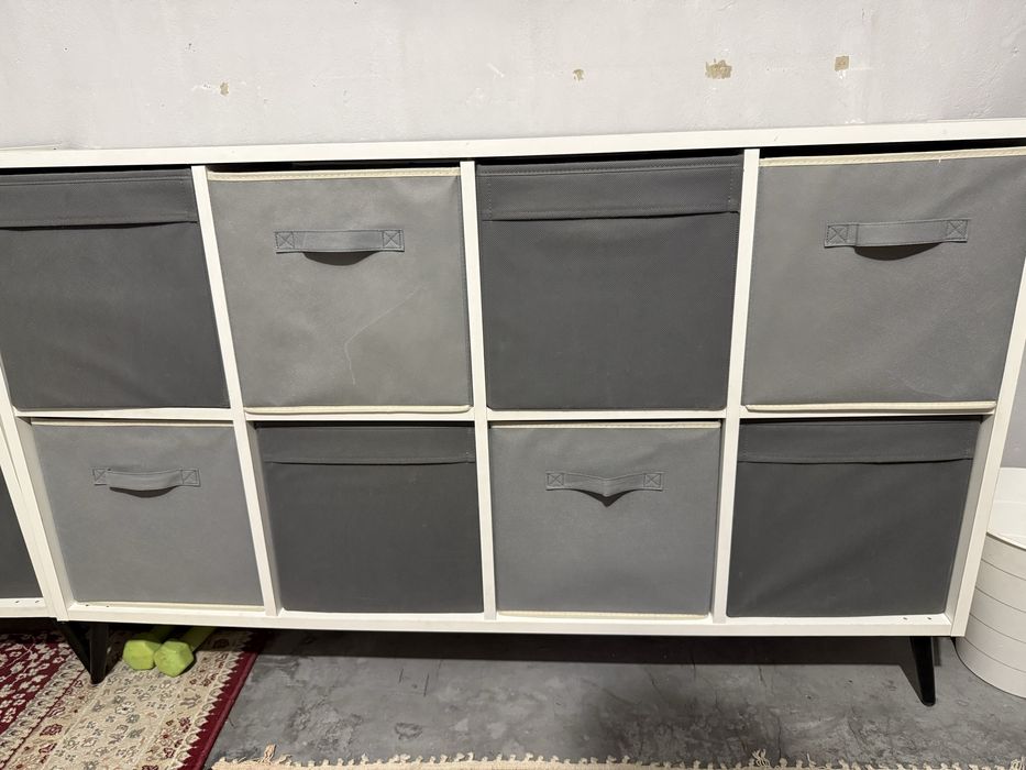 Продам стеллаж икеа с ящиками