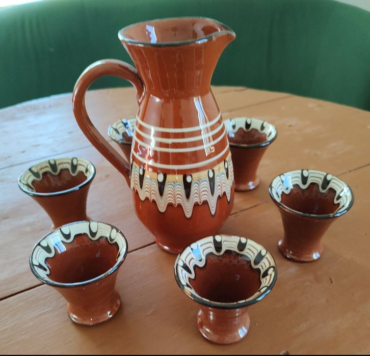 Глинени съдове сервизи