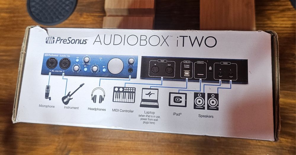 Interfata audio Presonus AudioBox iTwo,