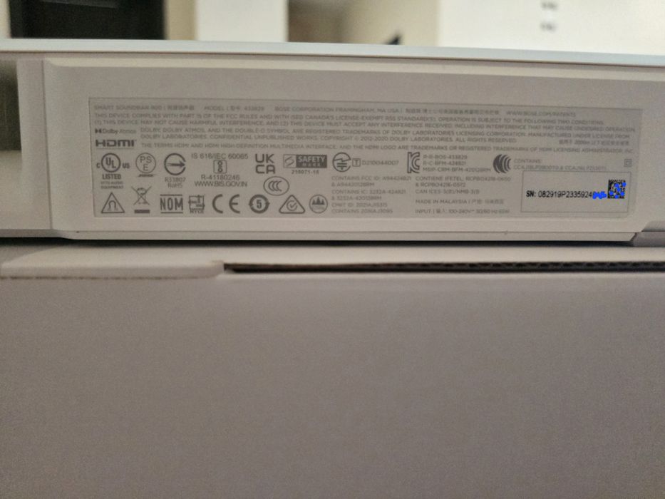 BOSE Smart Soundbar 900 White