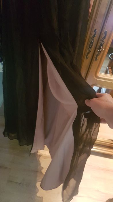 Rochie originală Marchesa Notte mătase naturală nouă cu etichetă 10