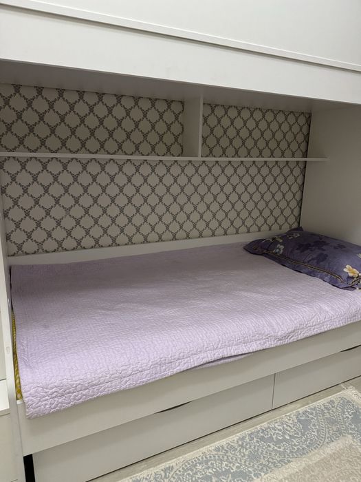 Детская кровать двухъярусная