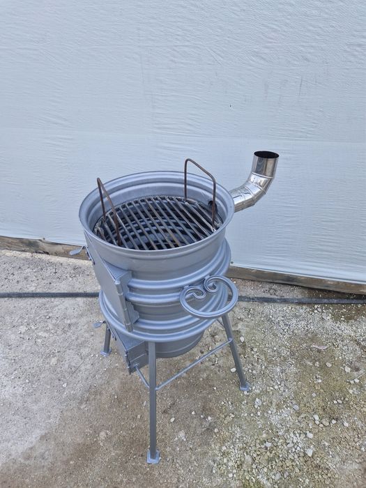 Печь для казана барбекю решётка