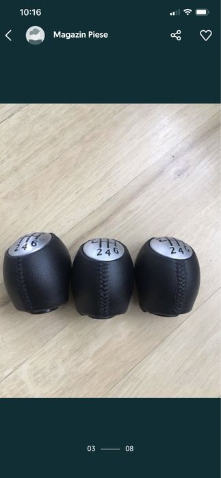 Nuca piele schimbator 6 viteze Renault Megane 2,3,Laguna,Fluence,Clio