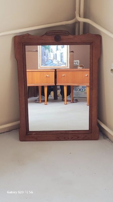 Масивна дъбова холна масичка