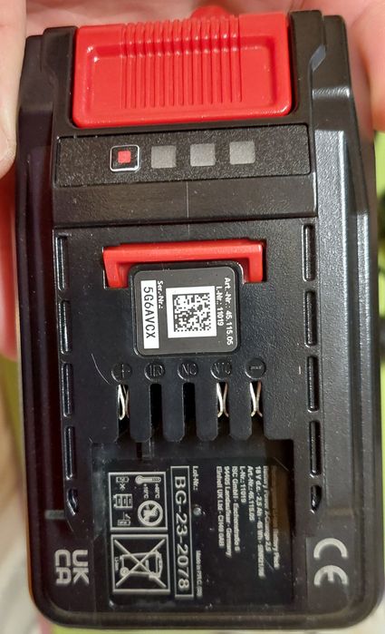 Акумулаторна въздуходувка Einhell TE-CB 18/180 Li-Solo Power X-Change