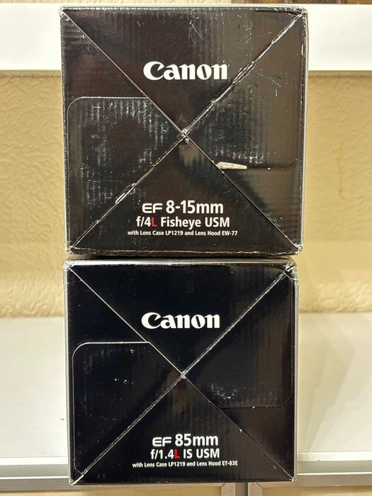 фото обьектив Кэнон