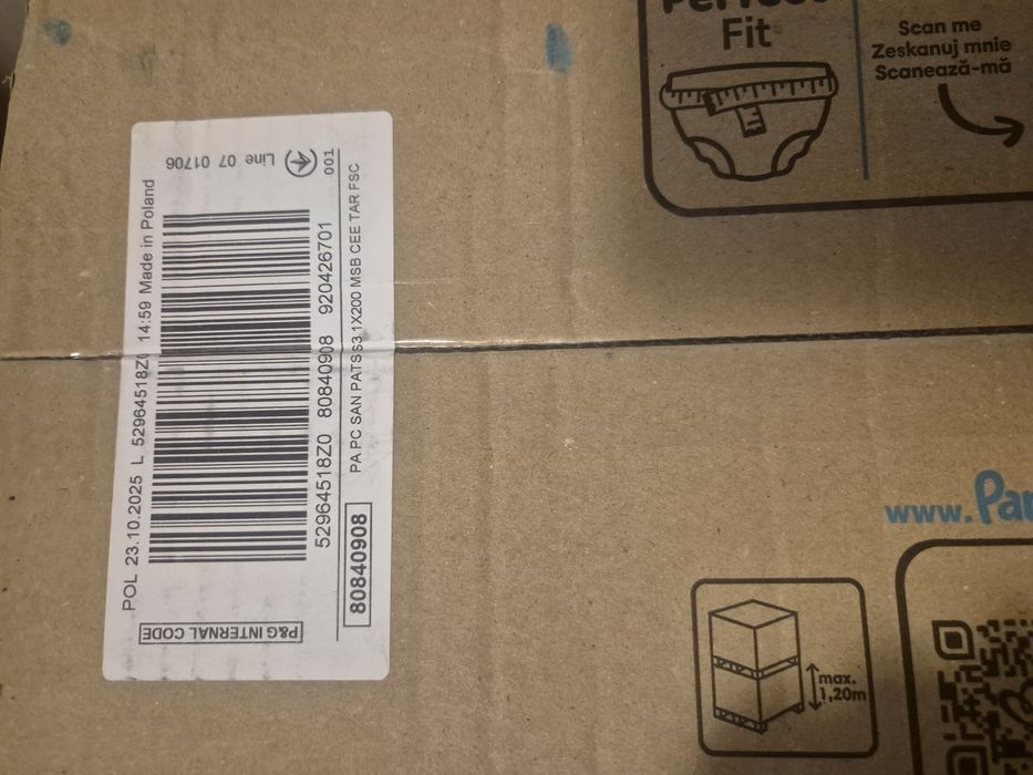 Pampers premium care nr 3