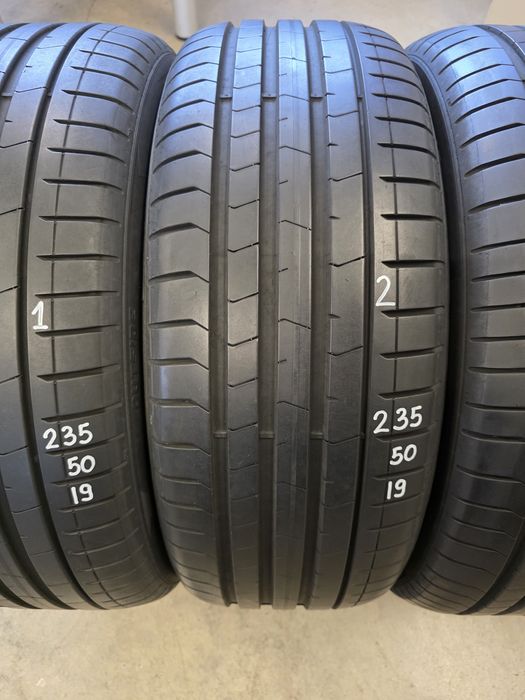 235/50/19 4бр.PIRELLI P ZERO-EXTRA LOAD-Неразличими от НОВИ