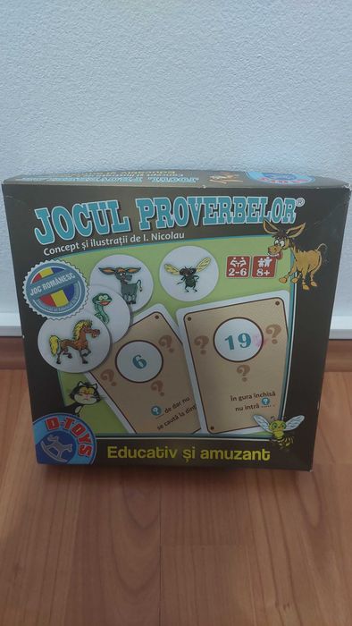 Jocul proverbelor D- Toys, 8+