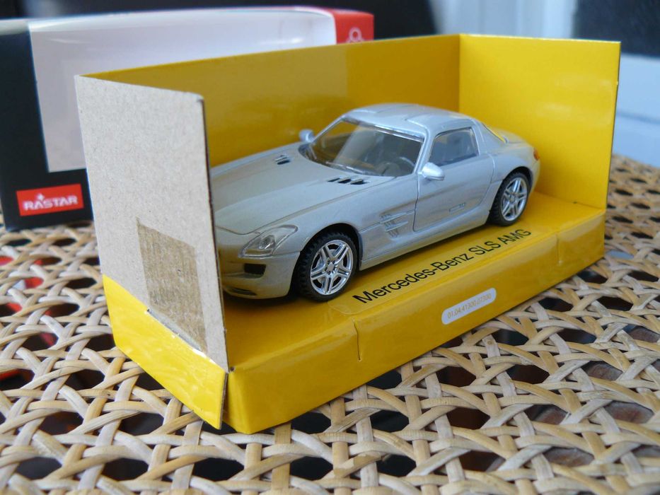 Macheta Auto MERCEDES-BENZ SLS AMG Scara 1:43,Noua In Cutie, RASTAR
