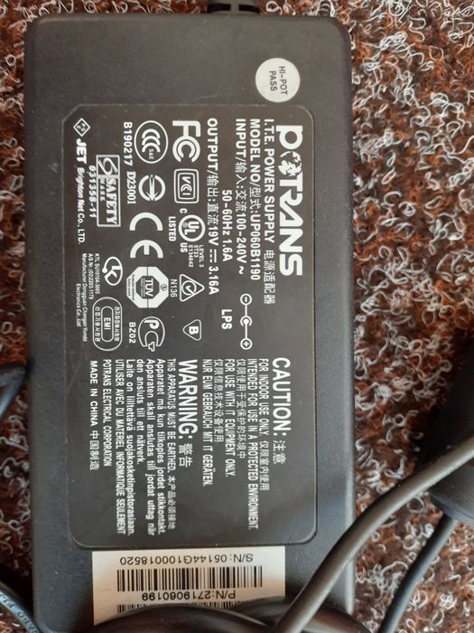 Блок питания для ноутбука