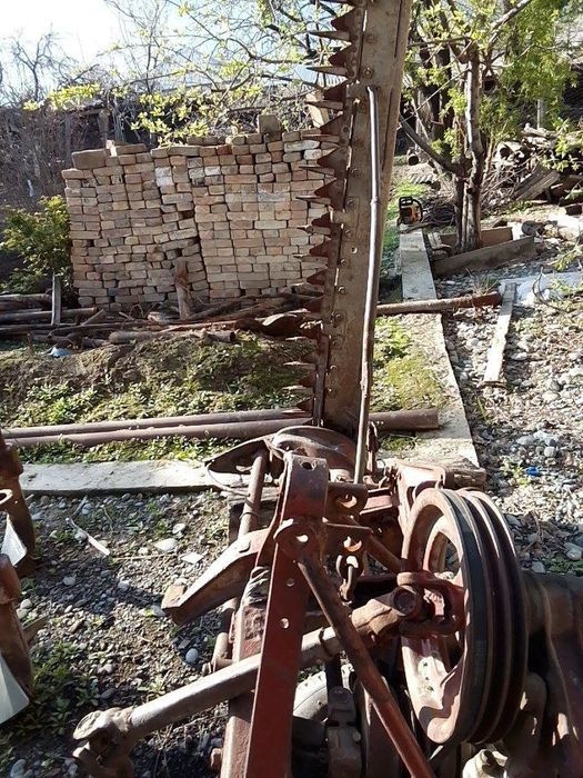 Mini traktor + osma uskunalar, ishga tayyor