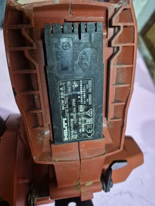 circular Hilti  SCW SI SCM