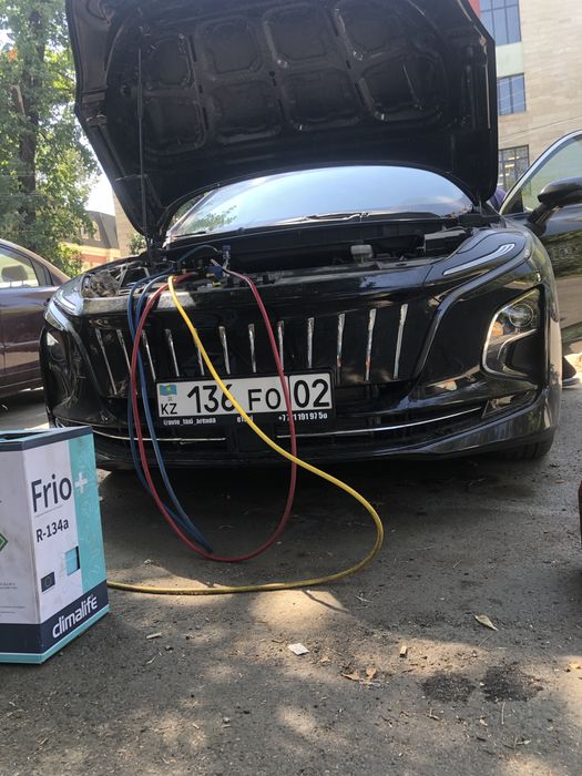 Ремонт автокондиционера промывка системы заправка автокондиционера