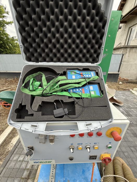 Utilaj Isoblow , pompa de injectat celuloza,vata bazaltica,fibra lemn