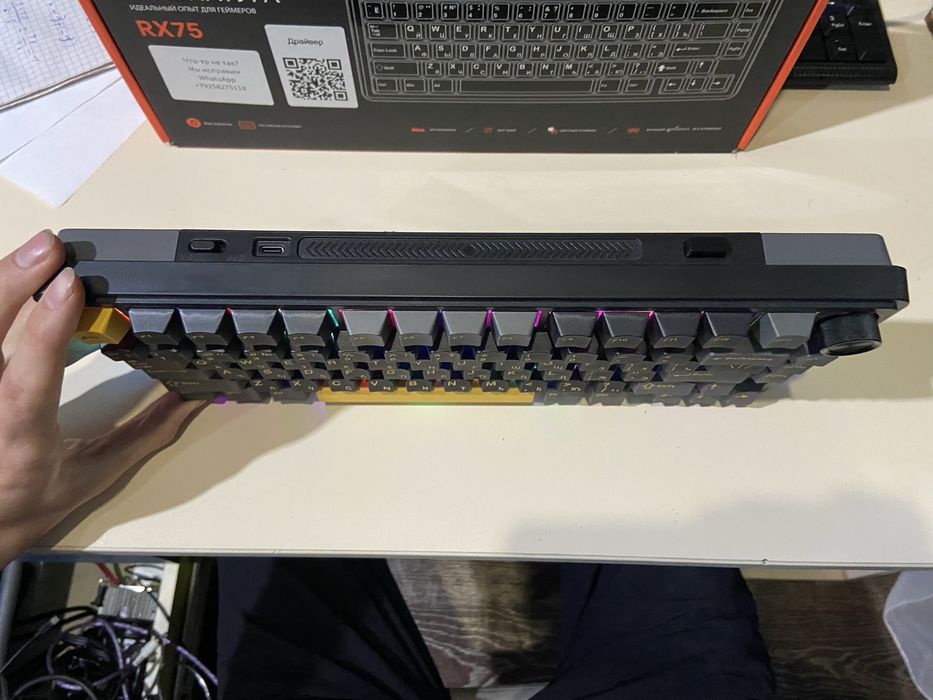 Продам клаву rx75 аналог aula 75