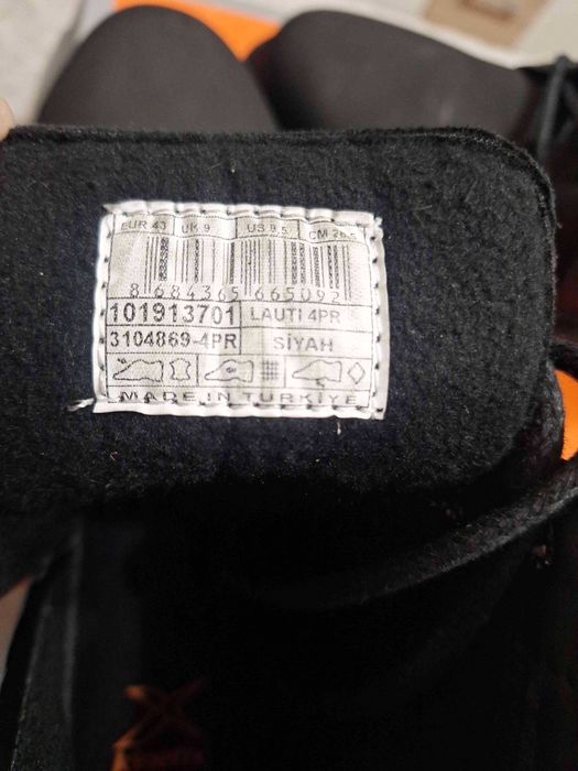 Нови мъжки зимни обувки, естественна кожа  43 номер, KINETIX