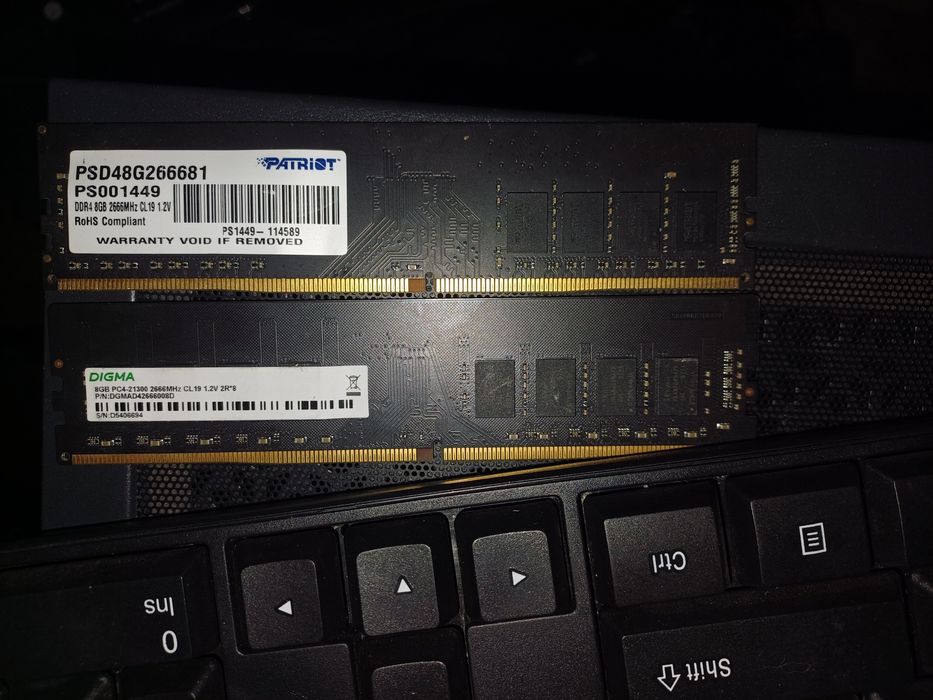 Оперативная память ddr4 8gb