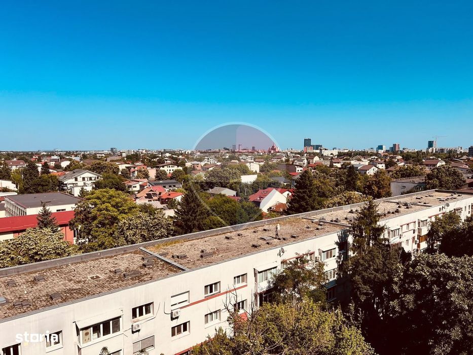 Apartament cu 2 camere de vanzare în Bucurestii Noi, metrou, parc