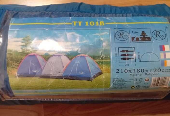 Cort camping  3 persoane , impermeabil.