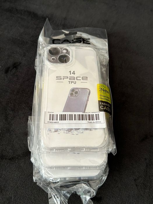 Прозрачен силиконов кейс за Iphone 14