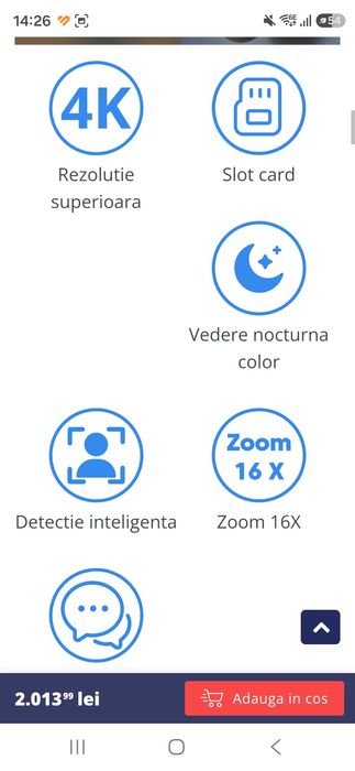 Super oferta. REOLINK P850 RLC-823S2 – Cameră profesională 4K 8MP PoE PTZ cu zoom optic 16×, urmărire automată și vedere nocturnă de până la 80 m