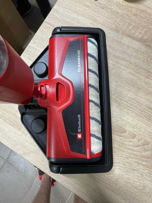 Curatator podele fără fir Einhell Cleanexx Power X-Change pentru pardoseli dure (18 V, rolă de perii de 290 mm, mod Boost, autocurățare, fără baterie)