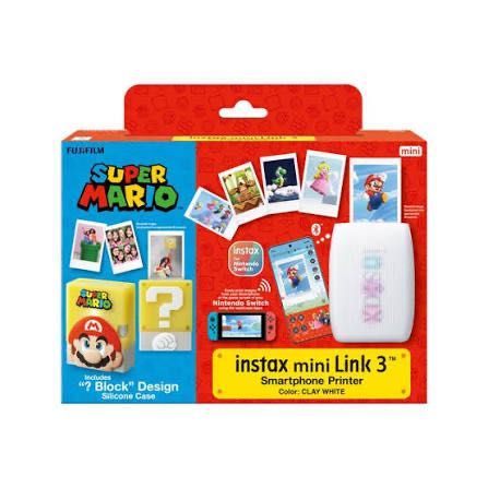 Imprimantă pentru smartphone Fujifilm Instax Mini Link 3 (Ediție Limitată Mario),sigilat