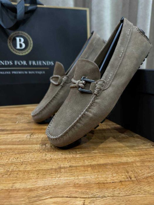 BOSS мужские замшевые мокасины ИТАЛИЯ РАЗМЕР 44.5, 45