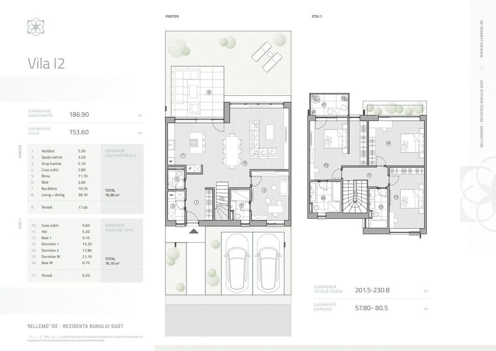 Vila Spatioasa pentru Familie | Bellemonde Pipera | Complex Nou