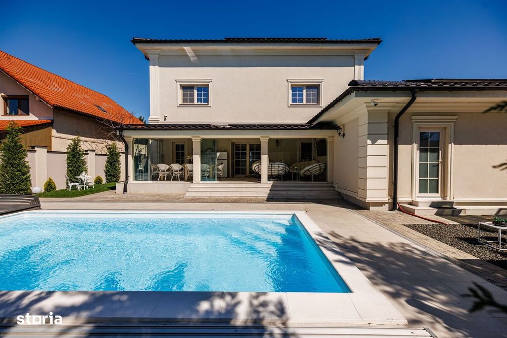 Vilă premium cu piscină încălzită, saună și jacuzzi - Comision 0%