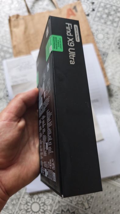 Oppo find x9 ultra Black global version-ЗАПЕЧАТАН