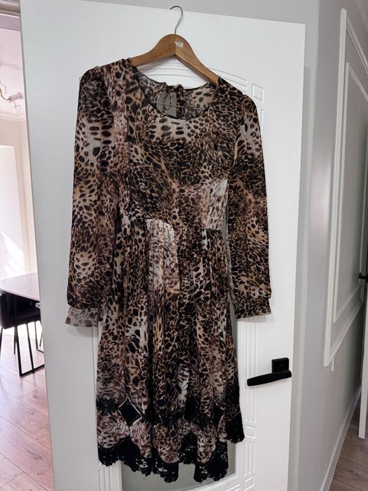 Леопардовый платье продам продам!