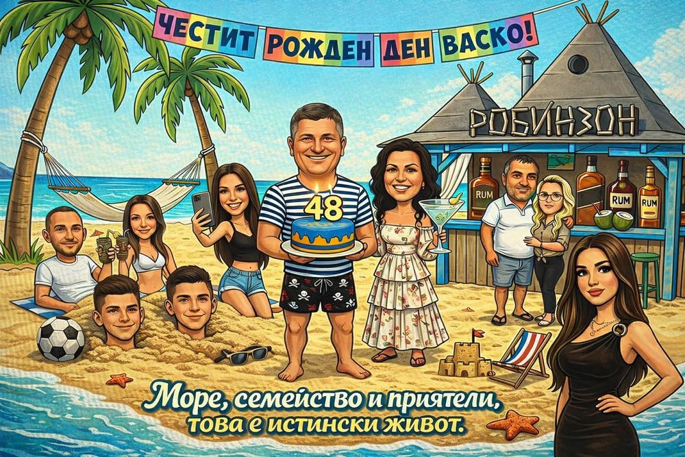 Карикатура за теб