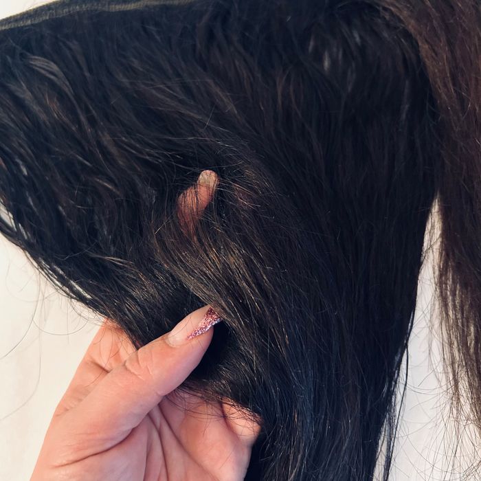 Естествена коса( червената от Vanet, кестенявата от Otto