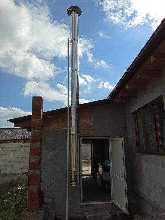 Cos de fum din inox izolat 200 / 250 x 5 m